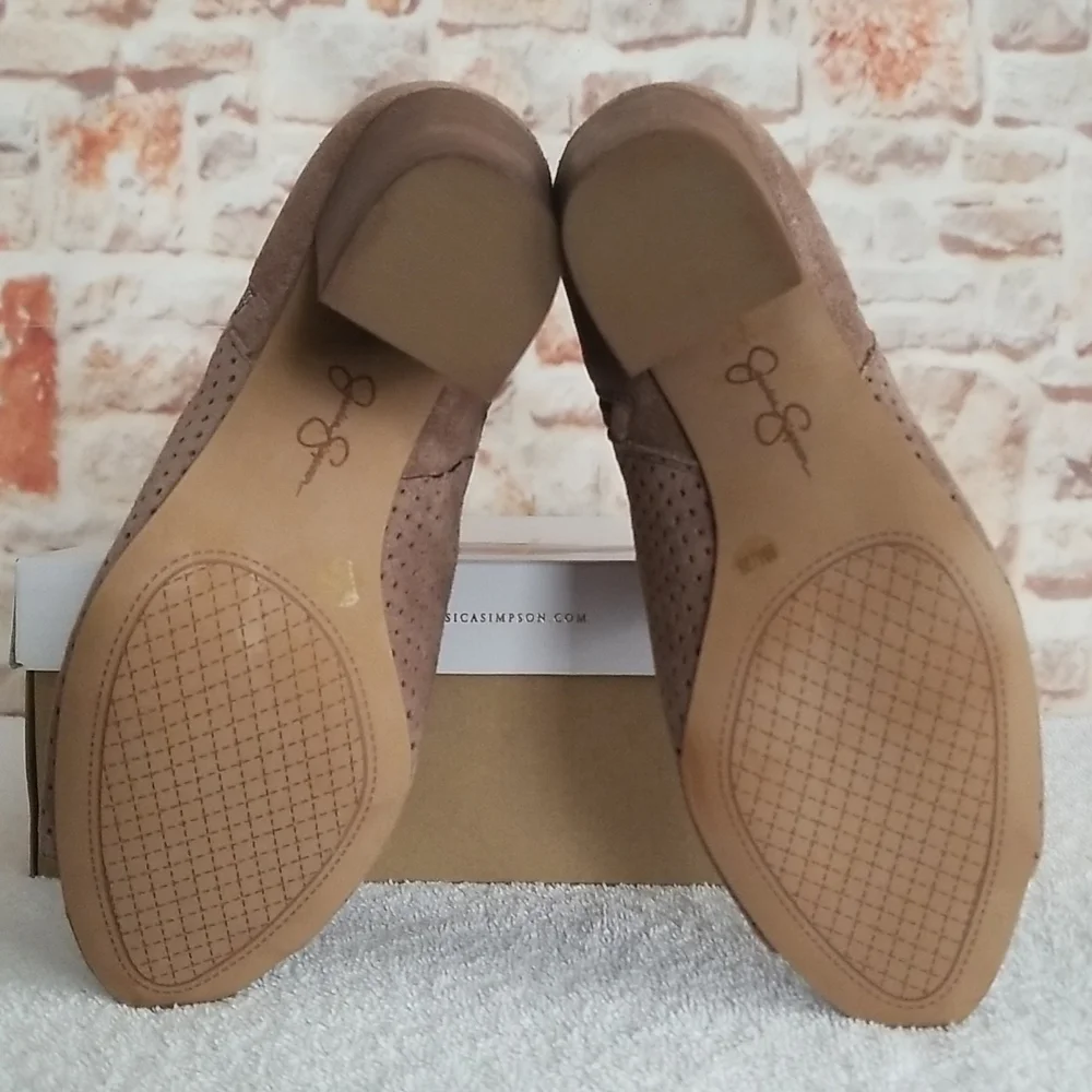 New Jessica Simpson Keris Suede Booties